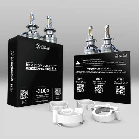 Ram ProMaster 2014-2022 LED Headlight Kit | High-Power Plug & Play